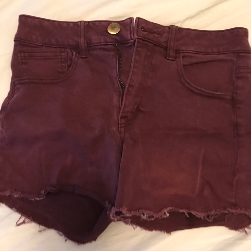 American eagle high rise shortie